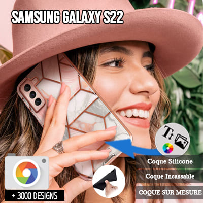 Silikon Samsung Galaxy S22 mit Bild
