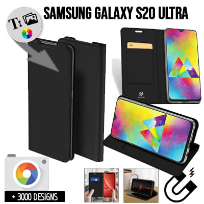 Bookstyle Tasche Samsung Galaxy S20 Ultra mit Bild