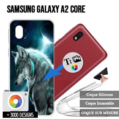 Silikon Samsung Galaxy A01 Core / M01 Core mit Bild