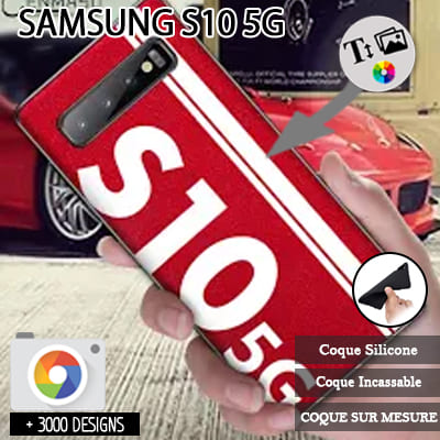 Silikon Samsung Galaxy S10 5g mit Bild