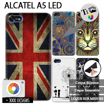 Silikon Alcatel A5 LED 5085D mit Bild