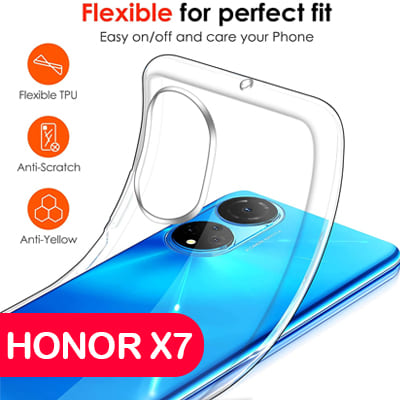 Silikon Honor X7 mit Bild