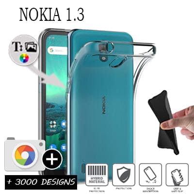 Silikon Nokia 1.3 mit Bild