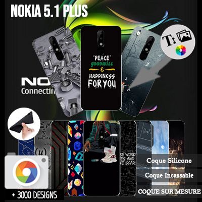 Silikon Nokia 5.1 Plus mit Bild