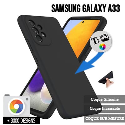 Silikon Samsung Galaxy A33 mit Bild