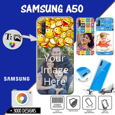 Silikon Samsung Galaxy A50 mit Bild