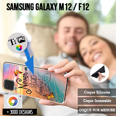Silikon Samsung Galaxy M12 / F12 mit Bild
