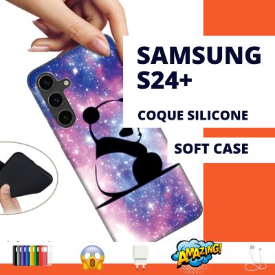 Silikon Samsung Galaxy S24+ mit Bild