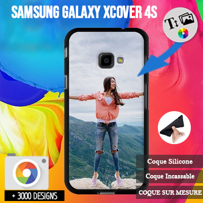 Silikon Samsung Galaxy Xcover 4s mit Bild