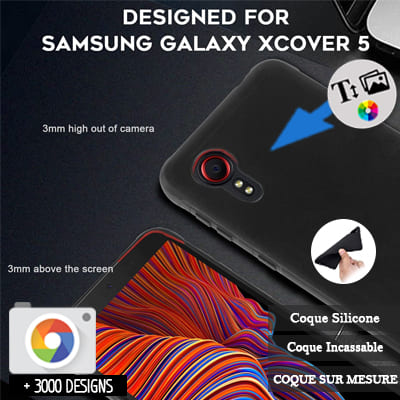 Silikon Samsung Galaxy XCover 5 mit Bild