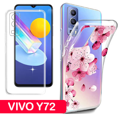 Silikon Vivo Y72 mit Bild