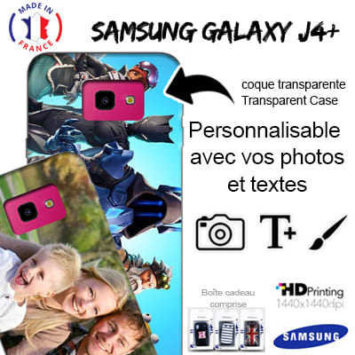 Hülle Samsung Galaxy J4+ mit Bild