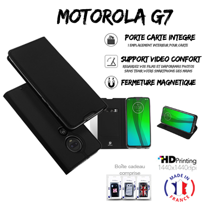 Bookstyle Tasche Motorola G7 / G7 Plus mit Bild