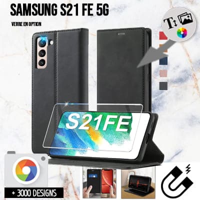 Bookstyle Tasche SAMSUNG Galaxy S21 FE 5G mit Bild