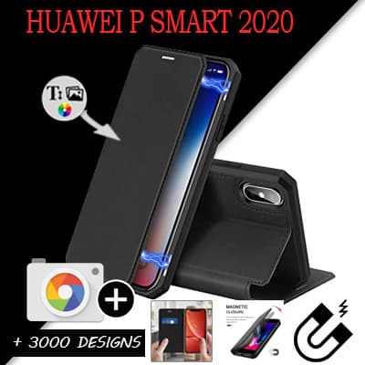 Bookstyle Tasche Huawei PSMART 2020 mit Bild