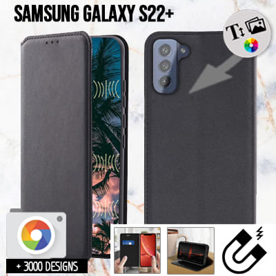 Bookstyle Tasche Samsung Galaxy S22 Plus mit Bild