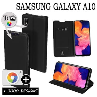 Bookstyle Tasche Samsung Galaxy A10 mit Bild