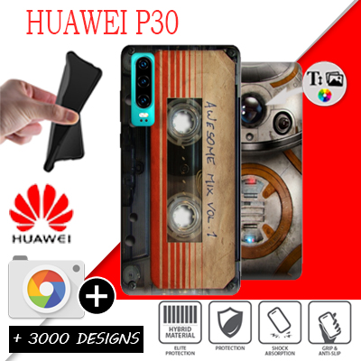 Silikon Huawei P30 mit Bild