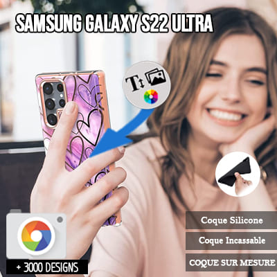 Silikon Samsung Galaxy S22 Ultra mit Bild