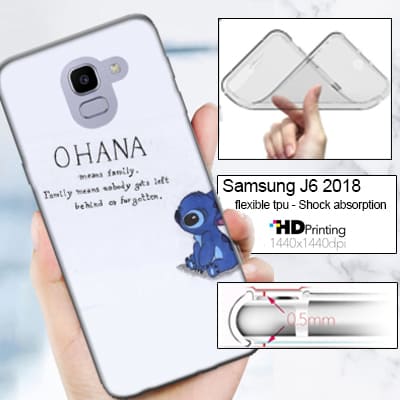 Silikon Samsung Galaxy J6 2018 mit Bild