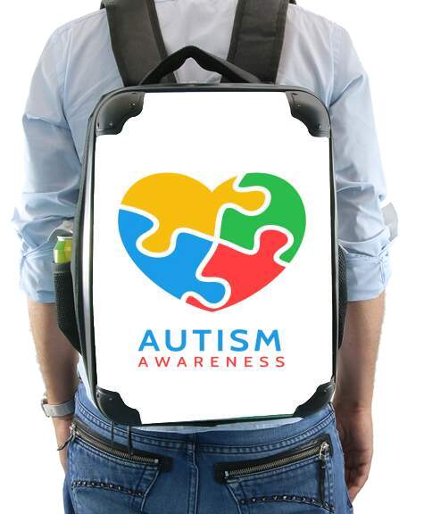 Autisme Awareness für Rucksack