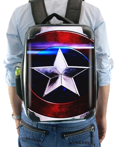 Captain America Shield für Rucksack