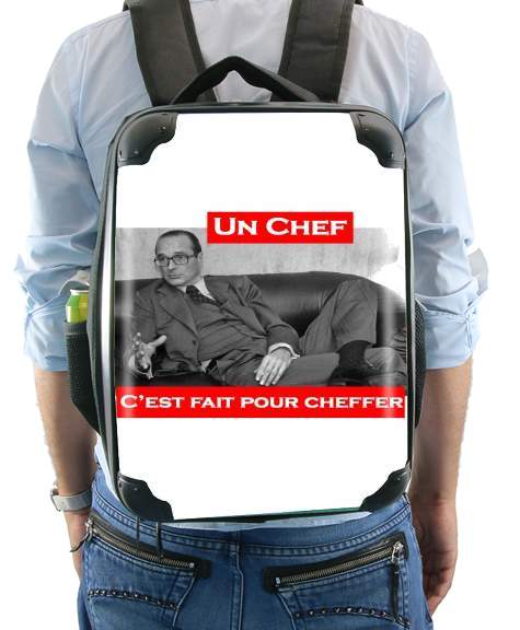 Chirac Un Chef cest fait pour cheffer für Rucksack