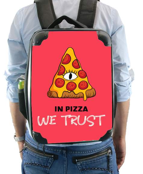 iN Pizza we Trust für Rucksack