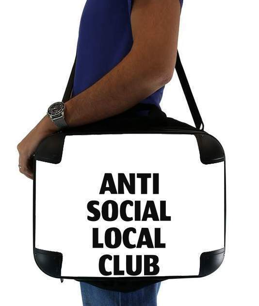 Anti Social Local Club Member für Computertasche / Notebook / Tablet