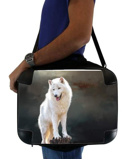 Arctic wolf für Computertasche / Notebook / Tablet