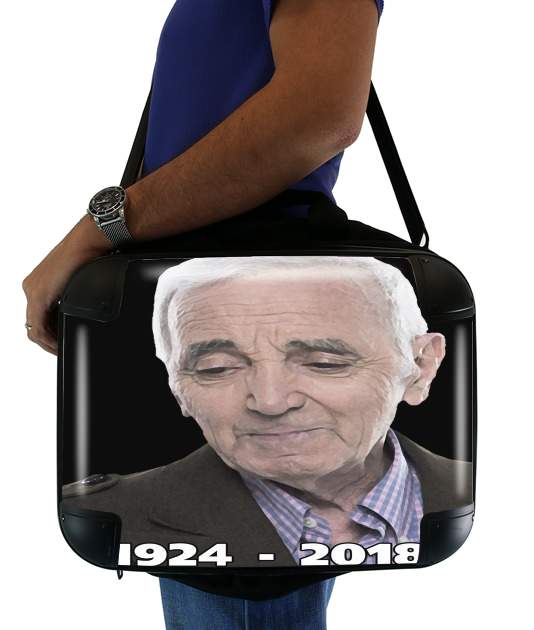 Aznavour Hommage Fan Tribute für Computertasche / Notebook / Tablet