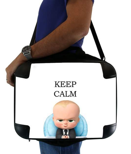 Baby Boss Keep CALM für Computertasche / Notebook / Tablet