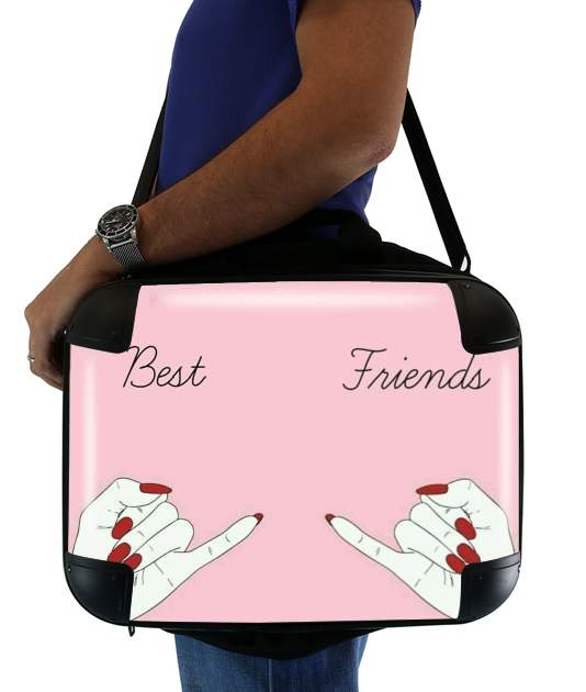 BFF Best Friends Pink für Computertasche / Notebook / Tablet