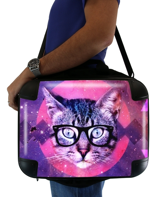 Cat Hipster für Computertasche / Notebook / Tablet