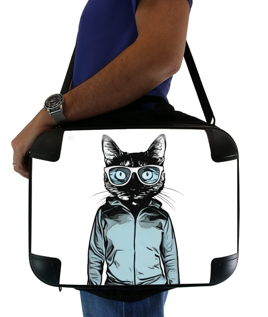 Cool Cat für Computertasche / Notebook / Tablet