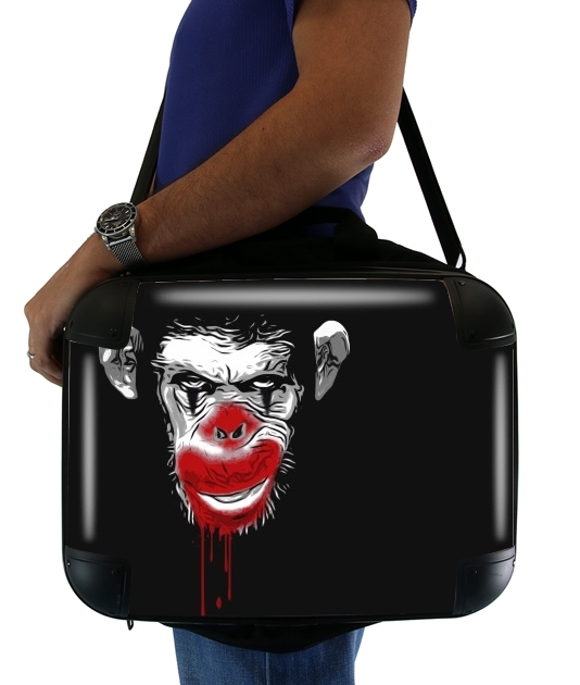 Evil Monkey Clown für Computertasche / Notebook / Tablet