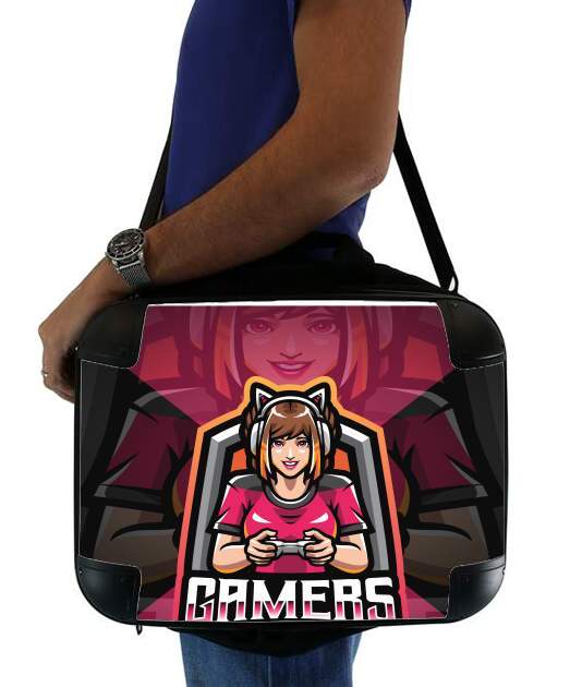 Gamers Girls für Computertasche / Notebook / Tablet