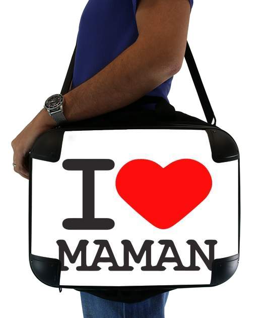 I love Maman für Computertasche / Notebook / Tablet