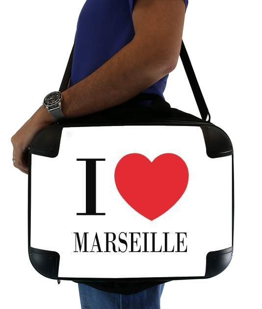 I love Marseille für Computertasche / Notebook / Tablet