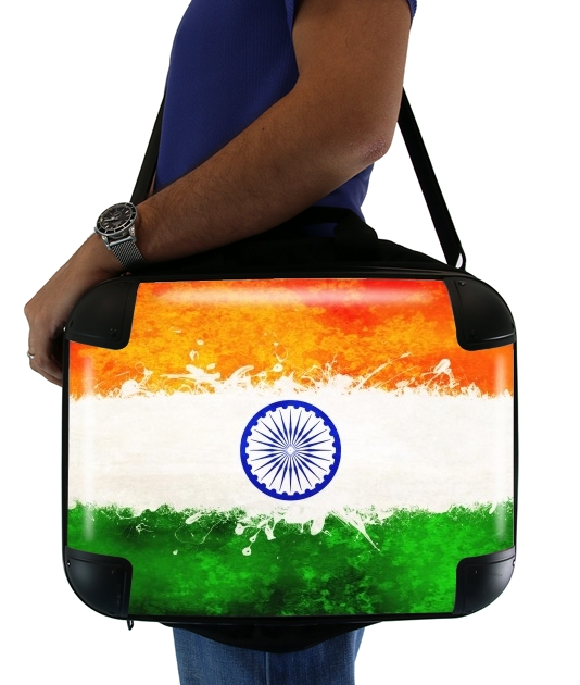 Indian Paint Spatter für Computertasche / Notebook / Tablet