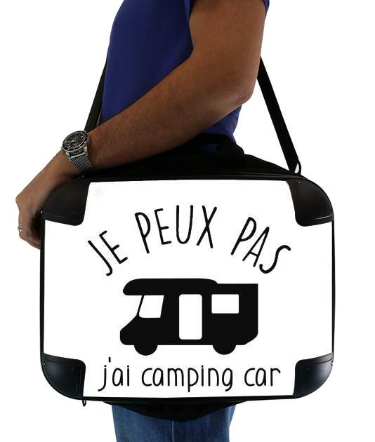 Je peux pas jai camping car für Computertasche / Notebook / Tablet