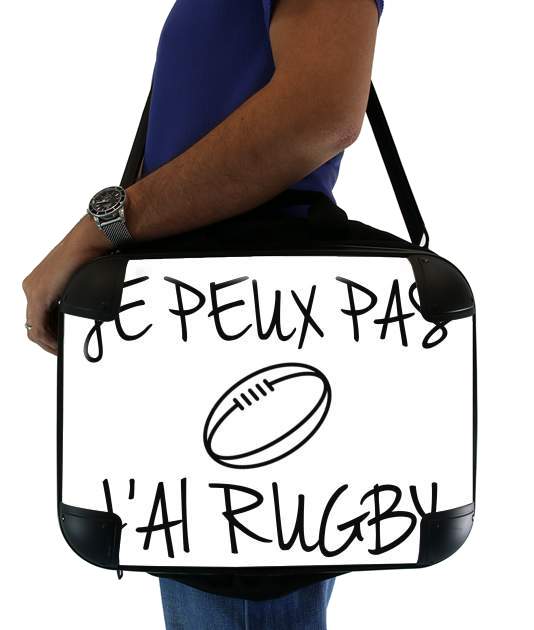 Je peux pas jai rugby für Computertasche / Notebook / Tablet