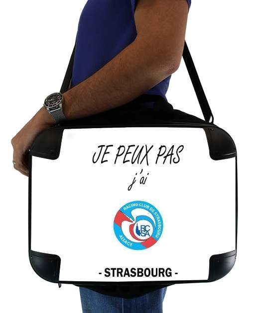 Je peux pas jai Strasbourg für Computertasche / Notebook / Tablet