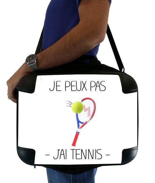 Je peux pas jai tennis für Computertasche / Notebook / Tablet