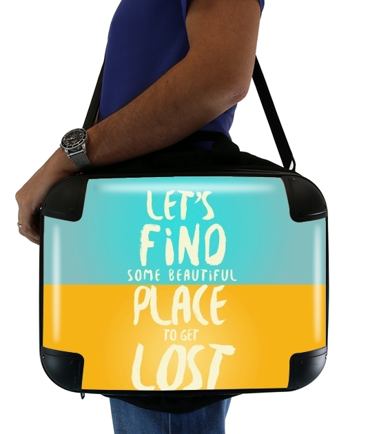 Let's find some beautiful place für Computertasche / Notebook / Tablet