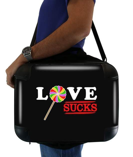 Love Sucks für Computertasche / Notebook / Tablet