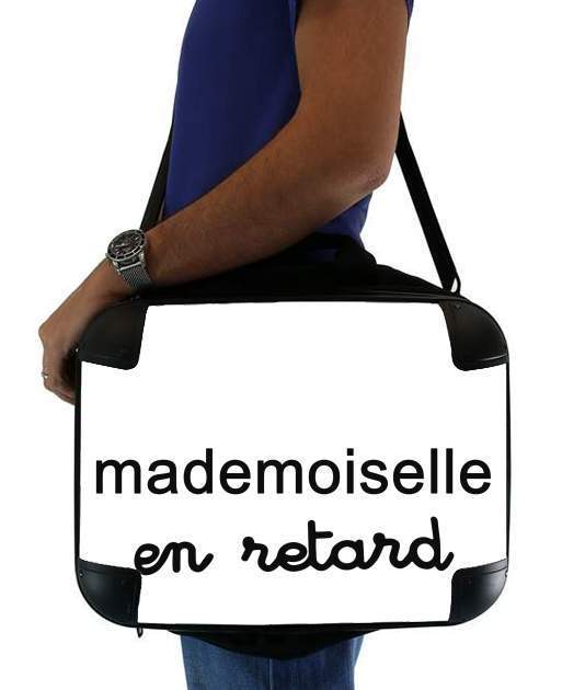 Mademoiselle en retard für Computertasche / Notebook / Tablet