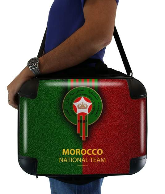 Marocco Football Shirt für Computertasche / Notebook / Tablet