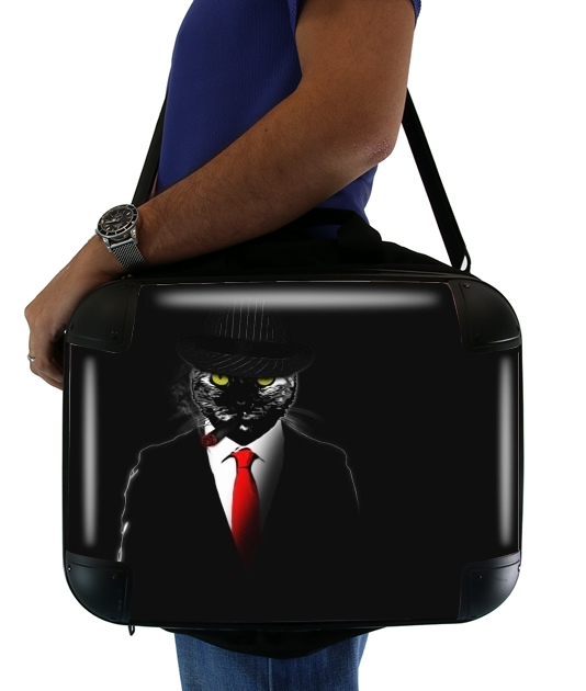 Mobster Cat für Computertasche / Notebook / Tablet