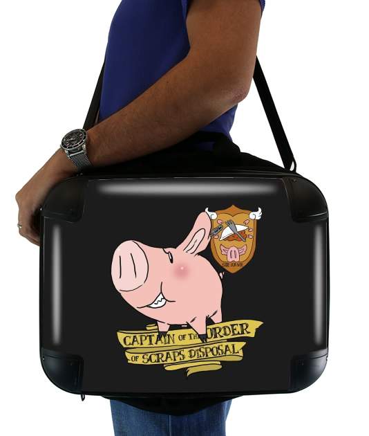 Sir Hawk Wildschwein oder Schwein für Computertasche / Notebook / Tablet